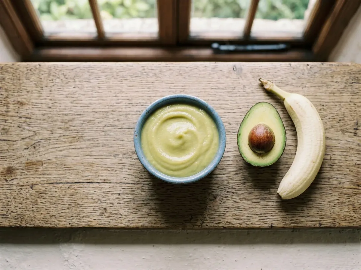 Avocado and Banana Puree (Passato di Avocado e Banana)
