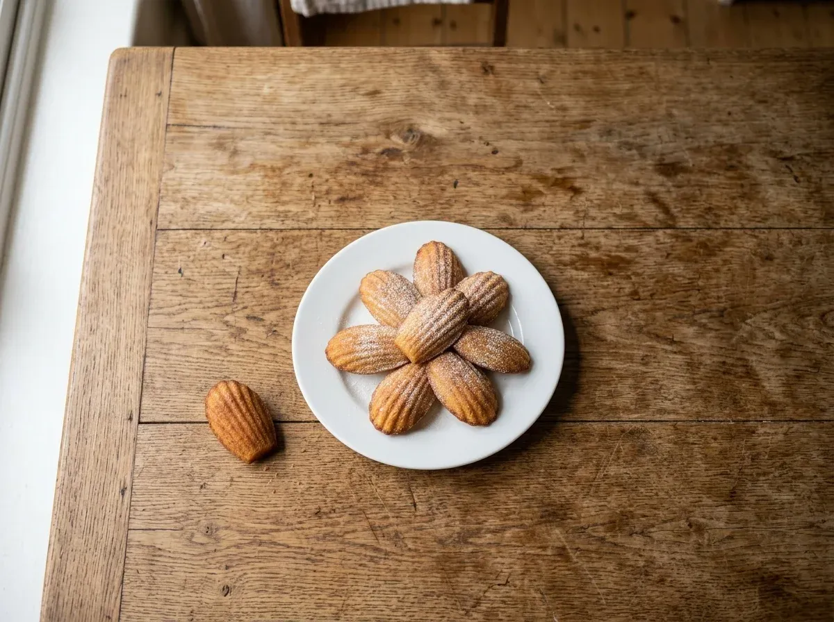 Banana and Apple Madeleines, No Sugar (Madeleine alla Banana e Mela senza Zucchero)