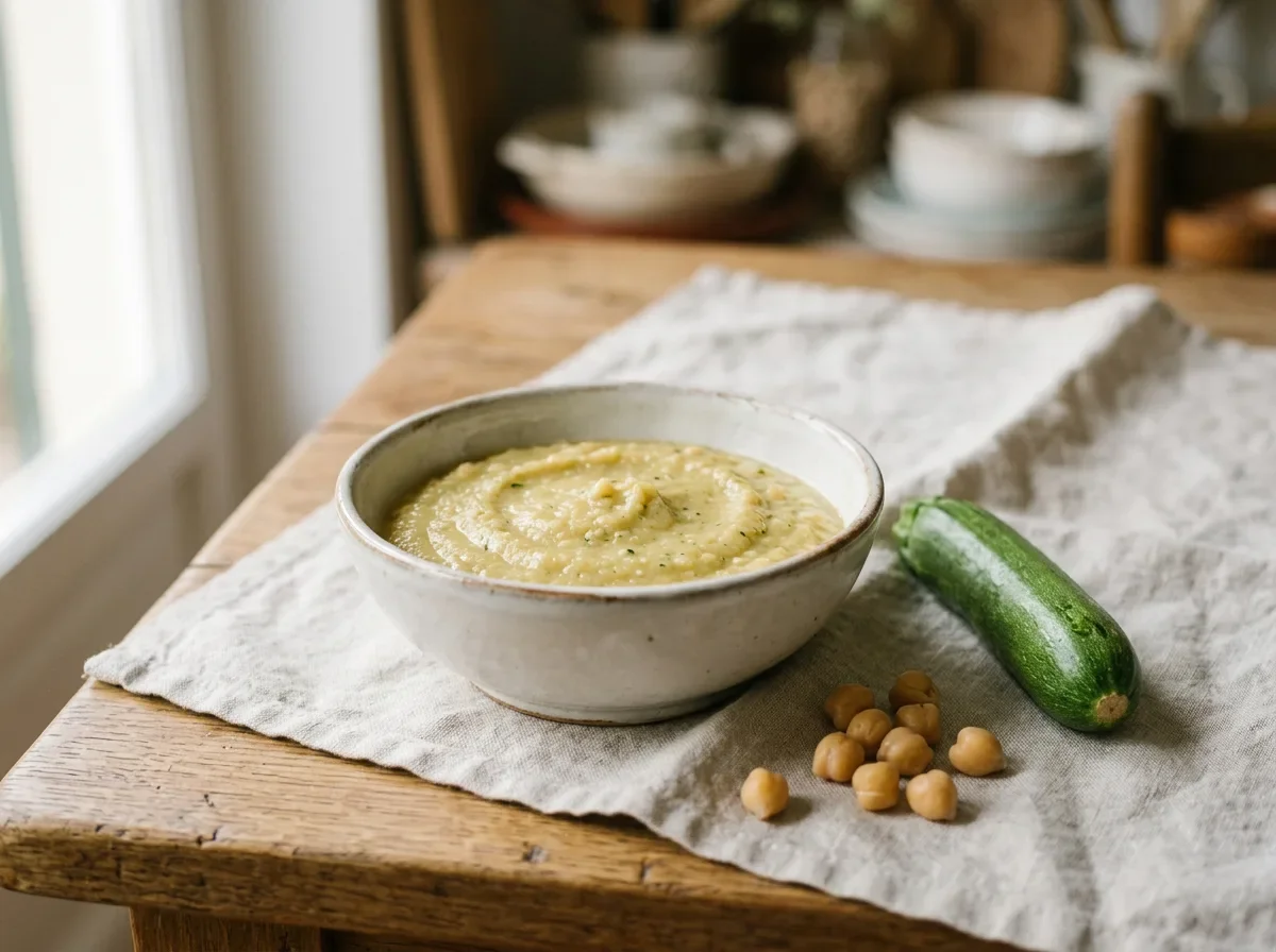 Chickpea and Zucchini Cream