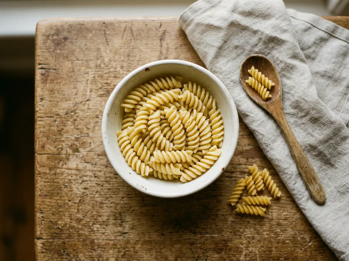 Plain Fusilli with EVOO
