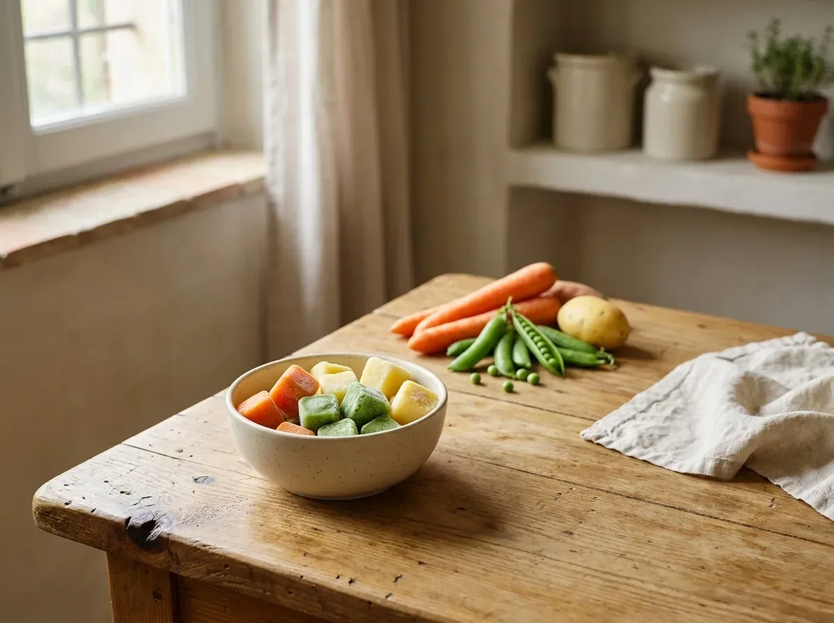 Batch Vegetable Puree Cubes